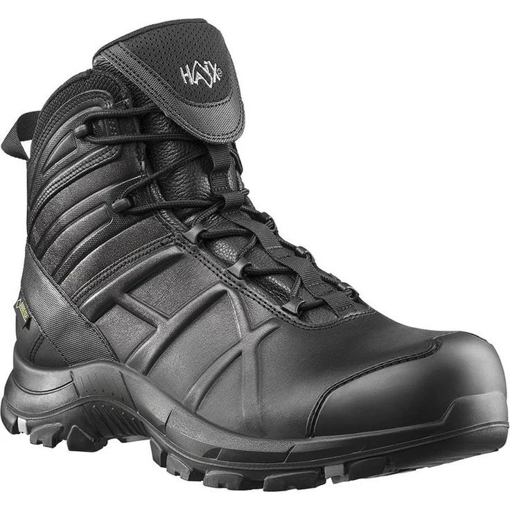 haix BLACK EAGLE® SAFETY 50 MID Sicherheitsschuh in Schwarz, wasserdicht und durchtrittsicher – Bild 1