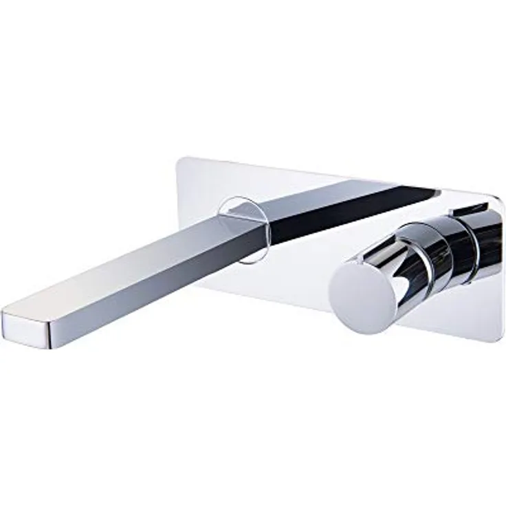 BERNSTEIN Unterputz Armatur Badarmatur Wandarmatur 9908C aus Messing, Einhandbedienung, inkl. Unterputz-Grundkörper