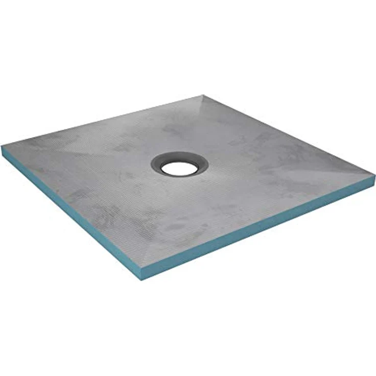 AURLANE Befliesbare Duschwanne, 90 x 90 cm, zuschneidbar, wasserfest für begehbare Dusche – Bild 3
