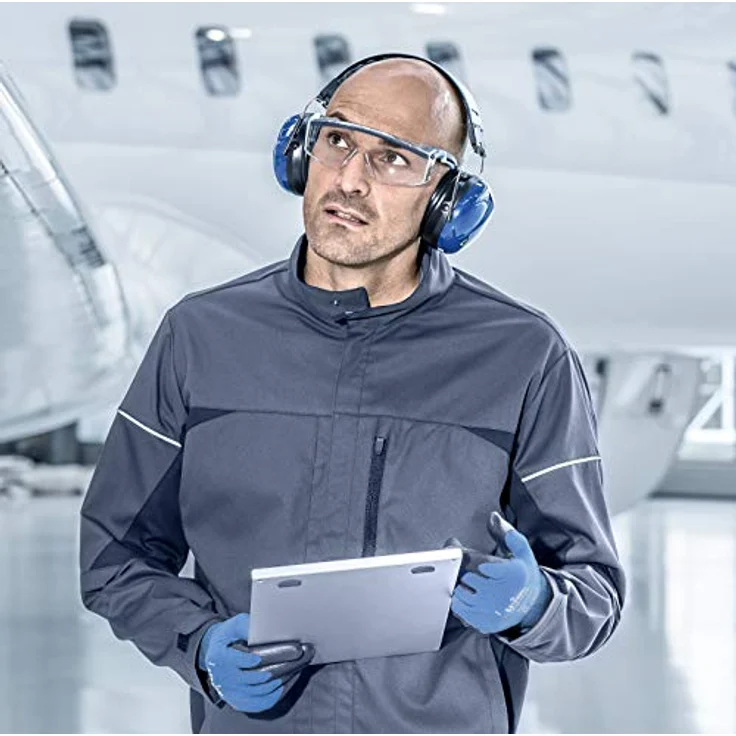 Uvex Astrospec 2.0 Schutzbrille - Supravision Sapphire - Transparent-Blau – Bild 5