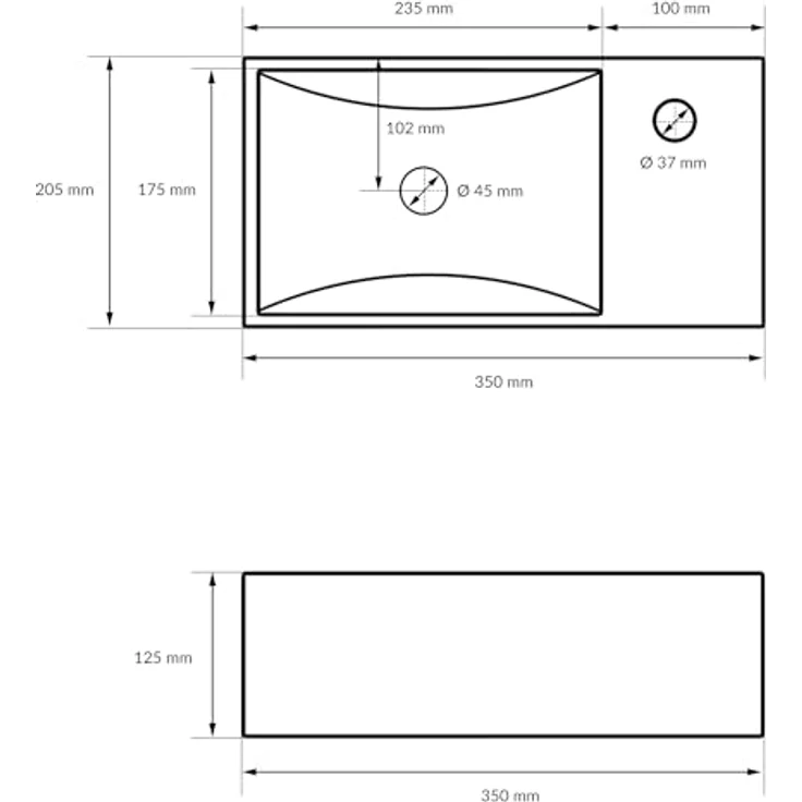 ECD Germany Waschbecken – Bild 6