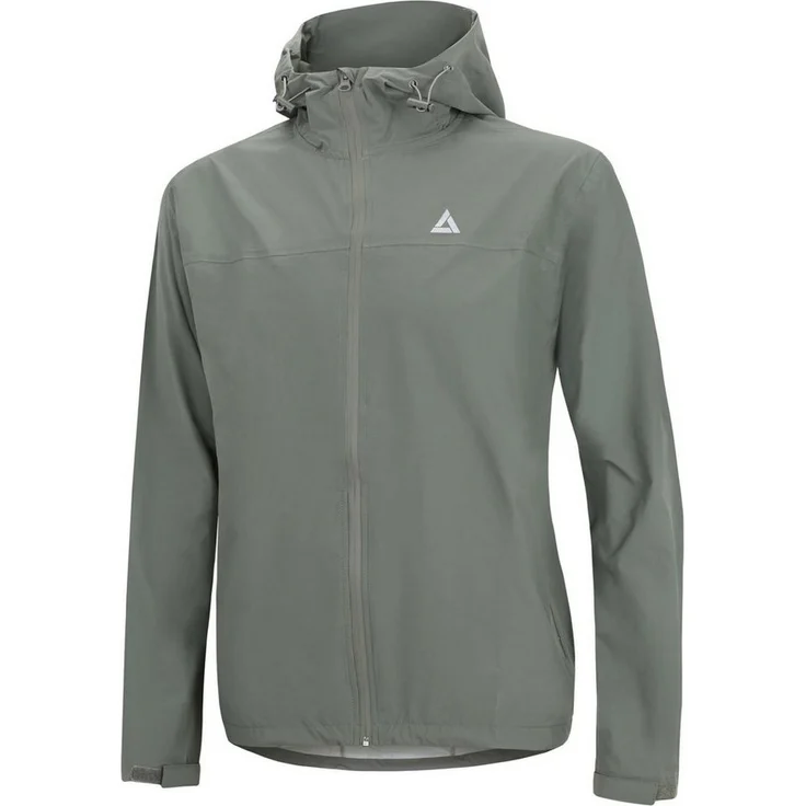 Airtracks Fahrradjacke Herren Fahrradjacke Regenjacke Pro Line mit Kapuze (Fahrrad Regenjacke Wind & Wasserdicht) Wassersäule: 10.000 mm leicht & atmungsaktiv in verschiedenen Größen – Bild 1