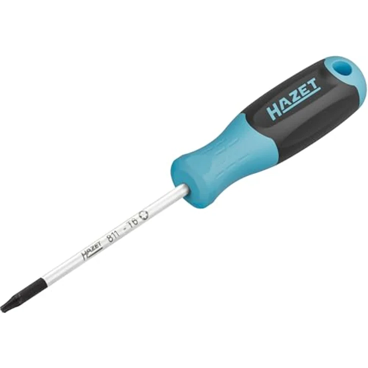 HAZET Schraubendreher 811-T6, Innen TORX Profil, rutschfester 3-Komponenten-Griff, Länge 112 mm – Bild 1