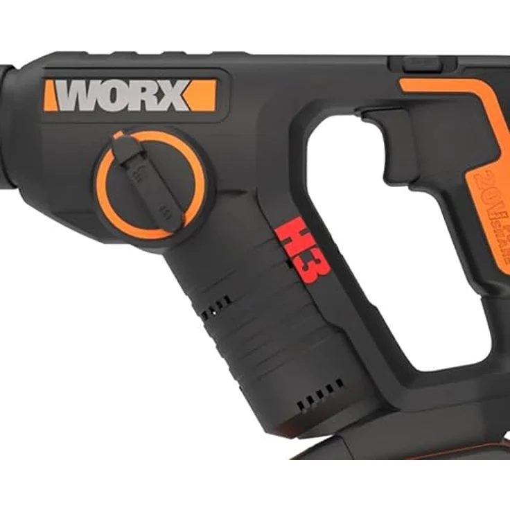 WORX WX394.91 Akku Bohrhammer 20V Max pneumatisch SDS-plus ohne Akku & Ladegerät – Bild 11