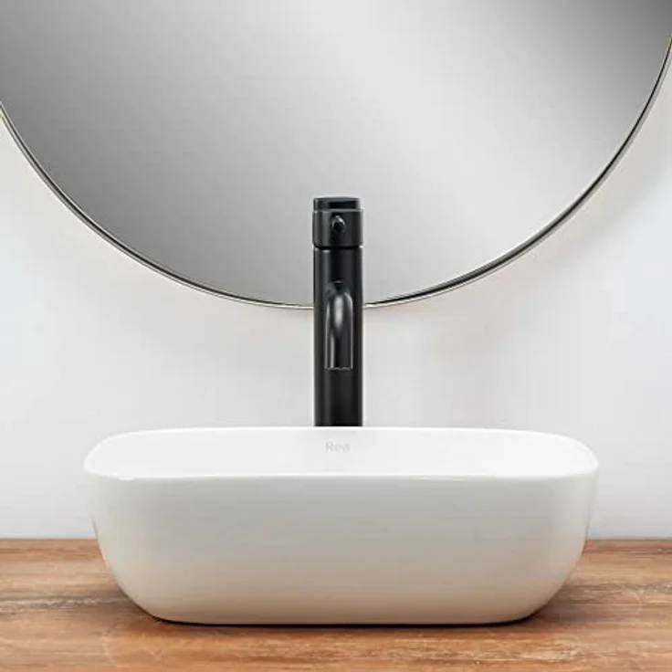 wohnwerk.idee Aufsatzwaschbecken Belinda Mini Keramik Weiß Klein für Gäste WC und Gäste Bad – Bild 3