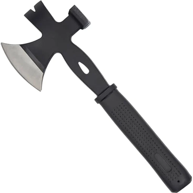 Axt Beil Spaltbeil Holzaxt Multifunktion Multitool Hammer Camping Werkzeug Profi – Bild 1