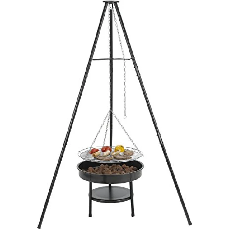 Tepro 1135 Schwenkgrill Holzkohlegrill Cary, 46,5 cm – Bild 2