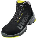 Uvex - 1 Sicherheits-Stiefel Gr. 40 W11 S2 ESD SR schwarz/gelb, metallfrei, atmungsaktiv, optimaler Tragekomfort, EN ISO 20345:2011