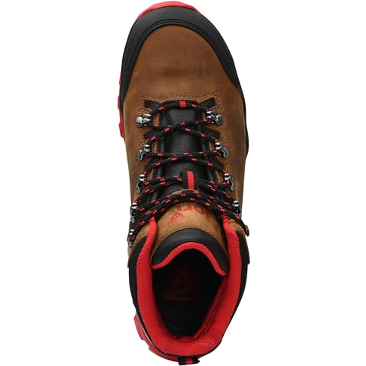 Jori 16621 Jori Powerful Mid braun Arbeitsschuh - Hydrophobiertes Nubukleder, fester Halt & Fersenstabilität – Bild 6