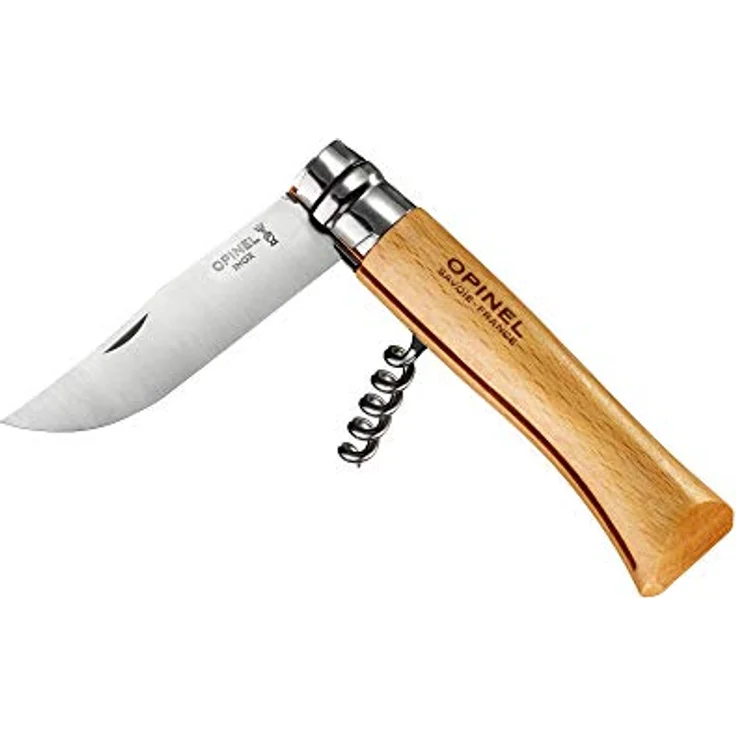 Opinel Taschenmesser No. 10 mit Korkenzieher – Bild 4