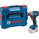 Bosch Professional 18V System Akku-Drehschlagschrauber GDX 18V-285 mit 285 Nm Drehmoment, ohne Adapter benötigt, blau