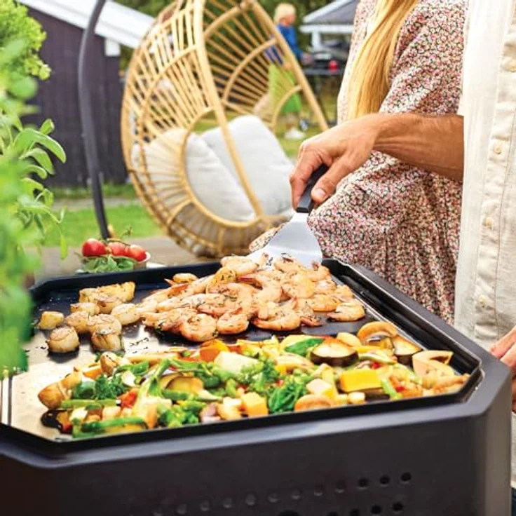 Cozze Gasgrill 'Plancha G-800', 3 Brenner, 50 mbar, stilvolles Design, ideal für Camping, langlebige Verarbeitung – Bild 7