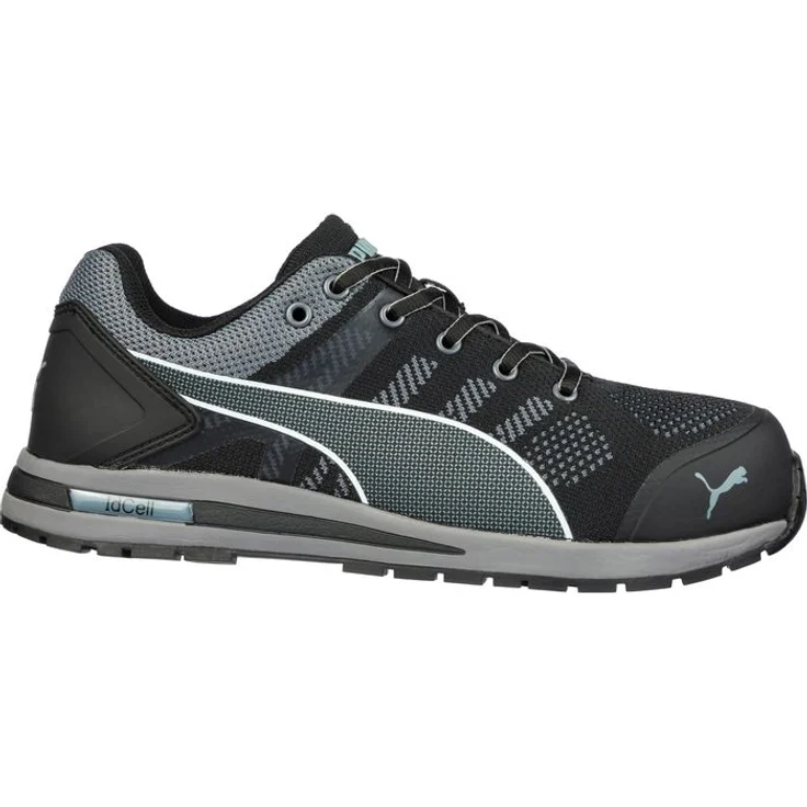 PUMA Safety ELEVATE KNIT LOW Arbeitsschuh, Sicherheitsschuh aus SAFETY KNIT®, blau – Bild 1