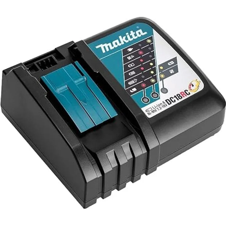 Makita DLX6046 Akku-Spezialset Akku-Winkelschleifer DGA452, DHP458 Akku-Schlagbohrschrauber, Akku-Reciprosäge DJR186, Akku-Handkreissäge DSS610, dem Akku-Schlagschrauber DTD152 und der DML802 Akku-Lampe – Bild 7
