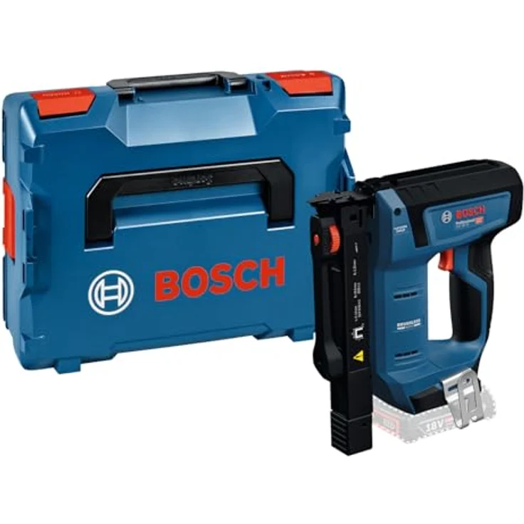 Bosch Professional GTH 18V-14, Akku-Nagler mit bürstenlosem Motor, Tiefeneinstellung und LED-Licht, für Klammern 6-14 mm – Bild 2