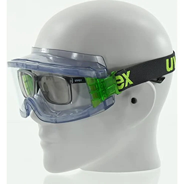 Uvex Ultravision Anti-Fog Schutzbrille - Transparent-Grau-Transparent – Bild 6