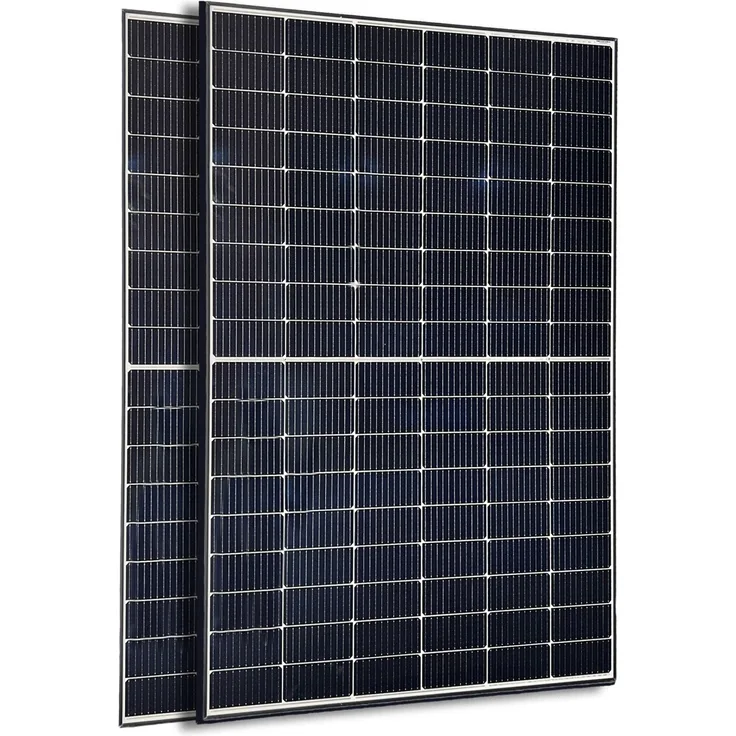 Jet-Line 2-er Set PV Modul 550 W, Solarmodul mit silbernem Rahmen für zuverlässige Energieerzeugung