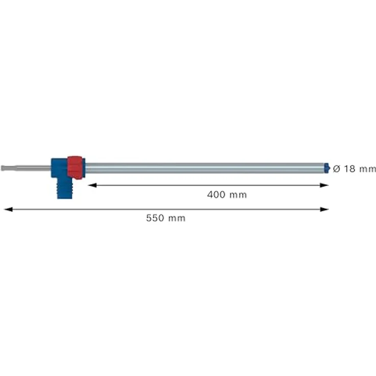 Bosch 1x EXPERT SDS Clean plus-8X Hammerbohrer-Set für chemische Verankerungen (Ø 18,0 mm, Professional Zubehör Bohrhammer) – Bild 3