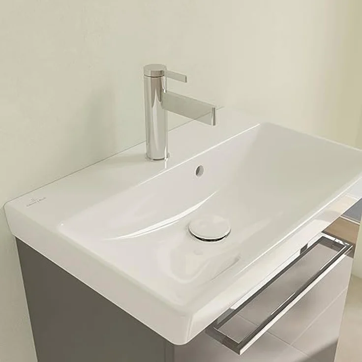 Villeroy & Boch Avento Waschbecken 55 x 37 cm weiß für 1-Loch Armatur geeignet – Bild 5