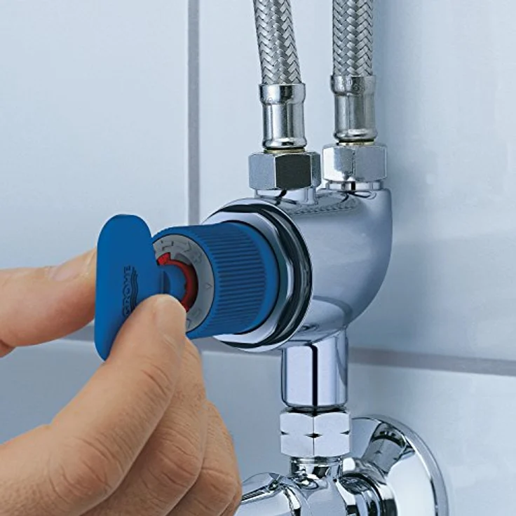 GROHE Grohtherm Micro | Spezialarmaturen - Thermischer Verbrühschutz-Untertischthermostat |chrom |34487000 – Bild 4