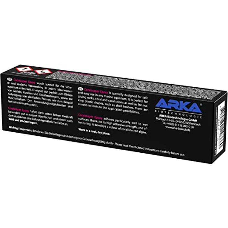 MICROBE-LIFT Coralscaper Epoxy - 2K Korallenkleber, perfekt zur Befestigung von Korallen, Ablegern und Riffaufbauten in jedem Meerwasseraquarium, 2x60g – Bild 2