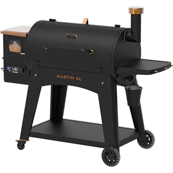 PIT BOSS Pelletgrill Austin XL Onyx Edition, Holzpellet Smoker mit 6503 cm² Grillfläche, präziser Temperaturkontrolle und Flame Broiler bis 535 °C – Bild 3