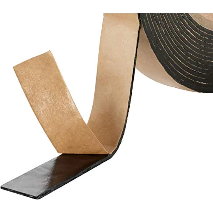 Poppstar doppelseitiges Butyl Klebeband (5m x 15mm x 1,6mm) Dichtband selbstklebend schwarz - Preisvergleich – Bild 2
