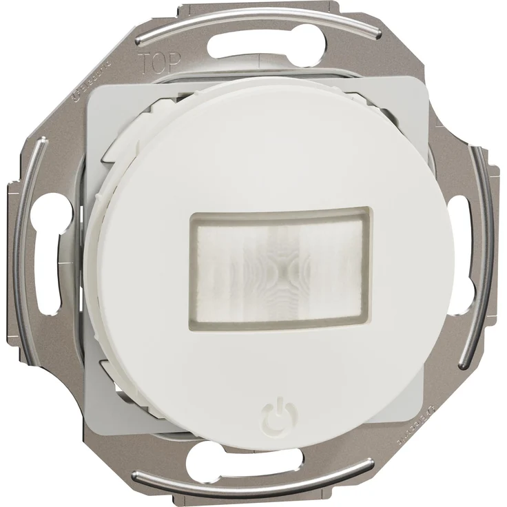 Schneider Electric WDE011652, Bewegungsmelder, 8 m Reichweite, 160° Erfassungswinkel, einstellbare Nachlaufzeit, weiß