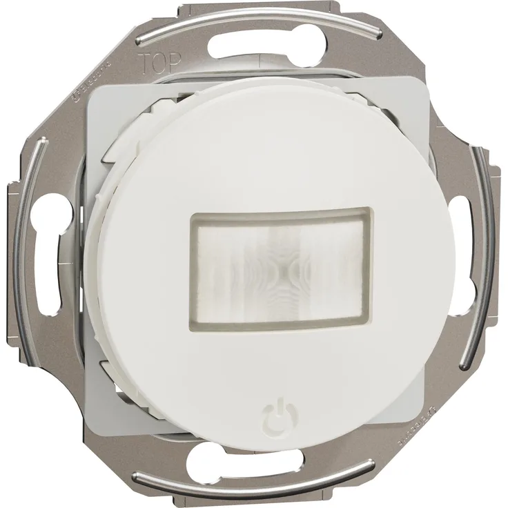 Schneider Electric WDE011652, Bewegungsmelder, 8 m Reichweite, 160° Erfassungswinkel, einstellbare Nachlaufzeit, weiß