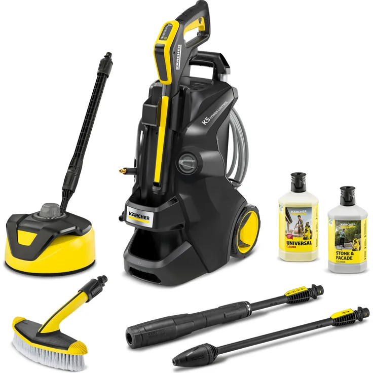 Kärcher Hochdruckreiniger K 5 Power Control Flex Home&Brush Anniversary Edition, limitierte Farbvariante mit umfangreichem Zubehör