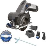 DREMEL Akku-Handkreissäge mit Laserführung, Parallelanschlag und Absaugvorrichtung