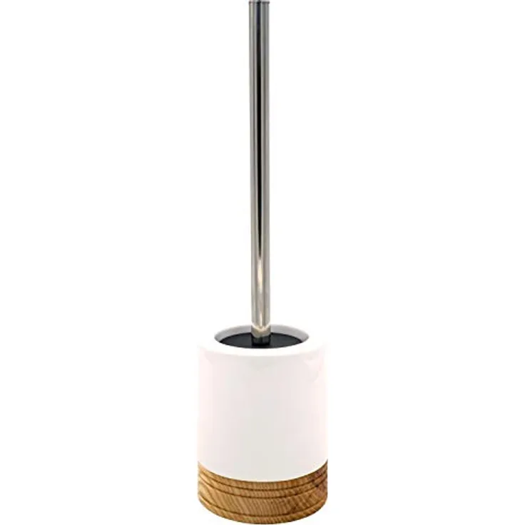 RIDDER WC-Bürstengarnitur Chic Weiß-Natur