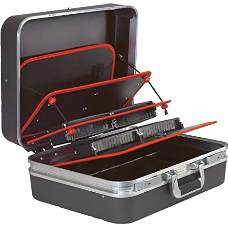 Facom Werkzeugkoffer BV.51A ''Techniker'', Kunststoff, 486 x 430 x 205 mm, 8 Halterungen, abschließbar, stoßfest