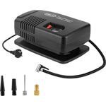 alca® Kompressor Auto und Fahrrad elektrische Luftpumpe, 230V Luftkompressor, 8,6 bar, Steckdose
