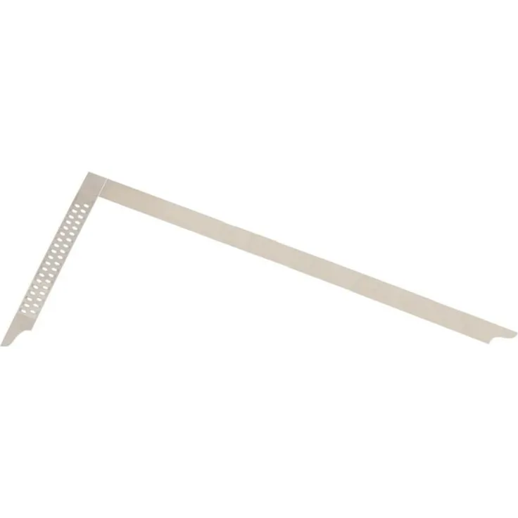 Forum Zimmermannswinkel 800 x 320 mm, mit Anreißlöchern und cm-Bezifferung, aus Federbandstahl, verzinkt