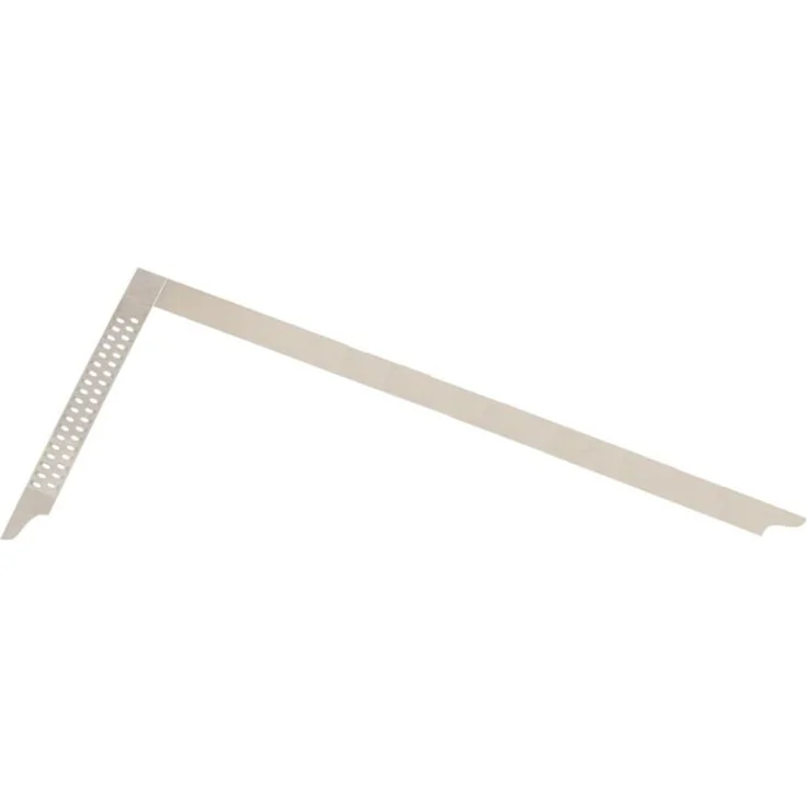Forum Zimmermannswinkel 800 x 320 mm, mit Anreißlöchern und cm-Bezifferung, aus Federbandstahl, verzinkt