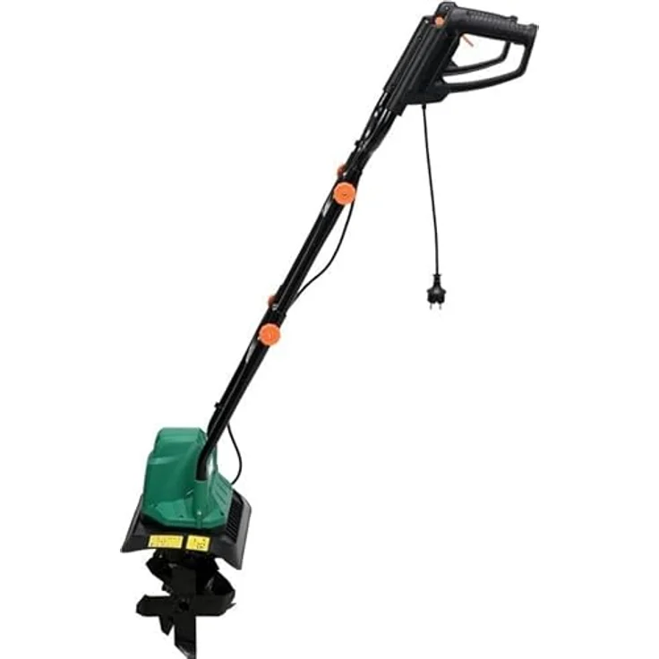 Flo Elektromotorhacke Elektrische Bodenfräse 32 cm, 750 W, ergonomische Griffe, klappbare Konstruktion – Bild 5