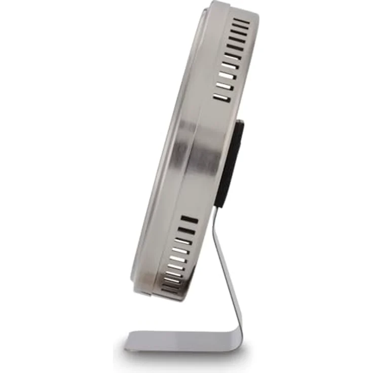 Hama Thermometer und Hygrometer "Tahiti", Silber, analoges Anzeigegerät mit Komfortzone, Ø 11 cm – Bild 5