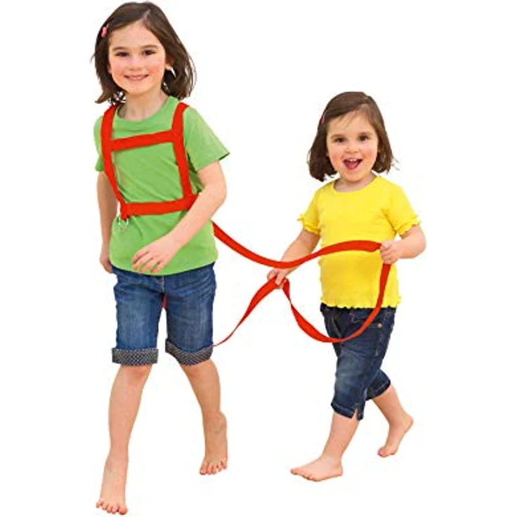 Betzold Sport Pferdegeschirr für Kinder, strapazierfähiges Nylon, verstellbar, inklusive Karabiner und Schnellverschluss – Bild 2