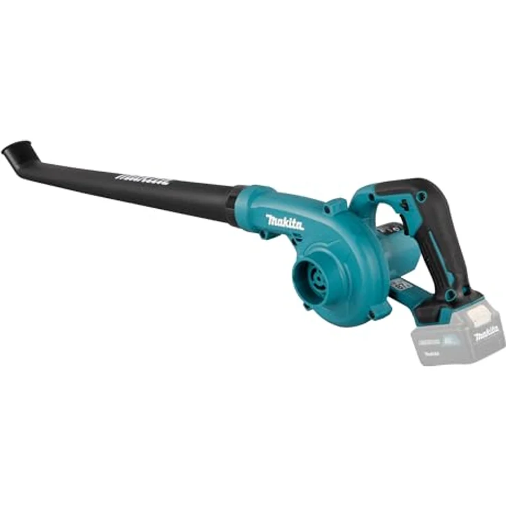 Makita Akku-Gebläse UB101DZ, 12Volt Laubgebläse, blau-schwarz, ohne Akku und Laubbläser mit Fangsack – Bild 4