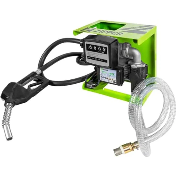 Zipper ZI-DOP720, Diesel- und Ölpumpe mit 72 l/min, selbstansaugend, 550 W – Bild 3