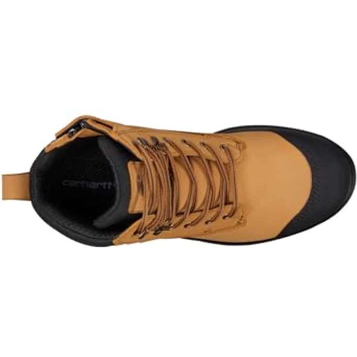 Carhartt Detroit 6" Zip Boot, Sicherheitsstiefel S3 mit durchtrittsicherer Sohle, braun/schwarz, Größe 48 – Bild 6