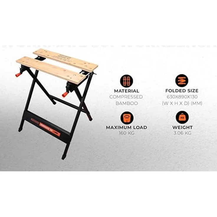 Black & Decker WM301 Workmate universelle Werkbank – Bild 2