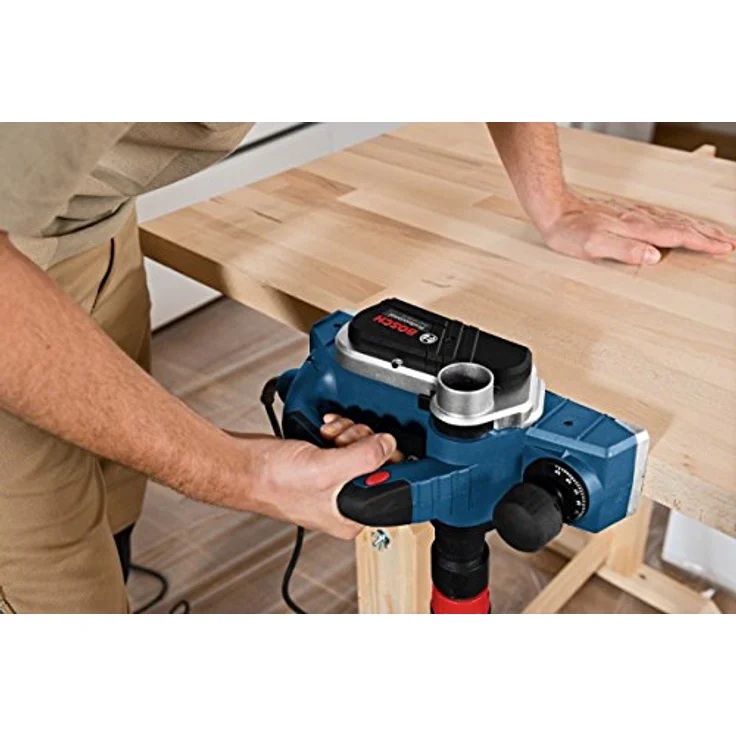 Bosch Professional Handhobel GHO 26-82 D (inkl. Parallelanschlag, Sechskantstiftschlüssel SW 2,5, Stoffstaubbeutel, im Koffer) – Bild 7