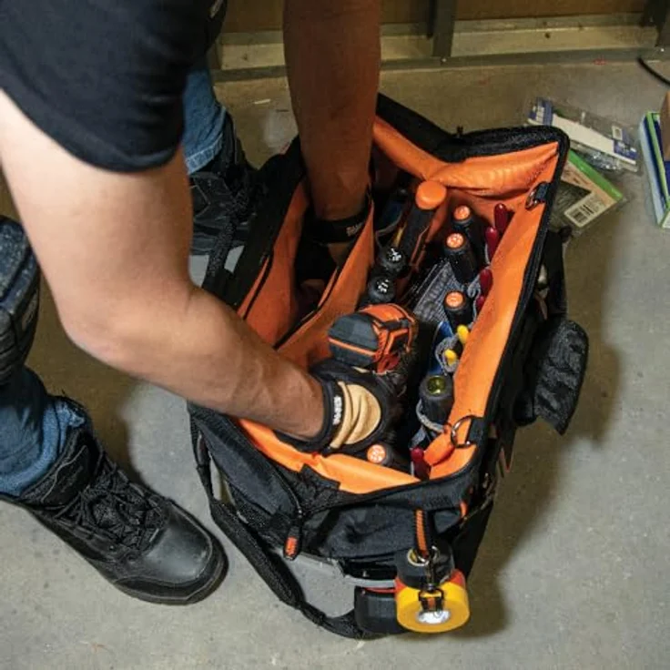 Klein Tools 55469 Fach-Pro Große Offene Werkzeugtasche – Bild 9