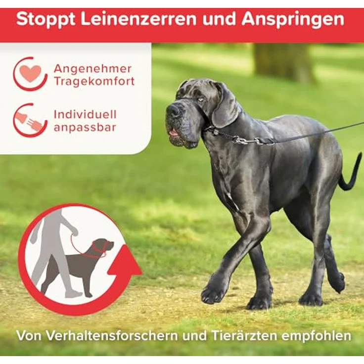 Beaphar - Gentle Leader - L - Schwarz - 1 Stück – Bild 2