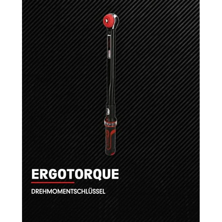 KS Tools 516.1472 1-2'' ERGOTORQUEprecision Ratschen-Drehmomentschlüssel Drehknopf, 60-320Nm – Bild 2