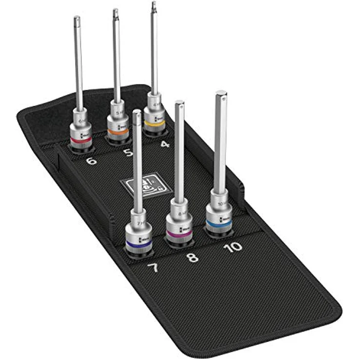Wera Bit-Set 8740 C HF 2 Zyklop, 6-teilig mit Haltefunktion für Innensechskantschrauben, inkl. robuster Textilbox – Bild 1