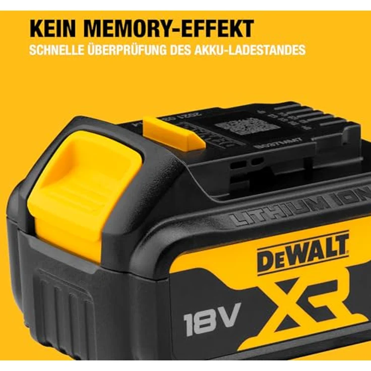 Dewalt DCB 182 18V - 4 Ah - 4000 mAh XR Li-Ion Akku – Bild 6