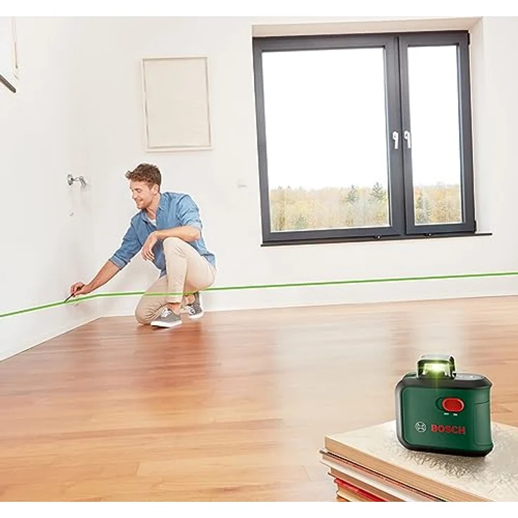 BOSCH AdvancedLevel 360 Kreuzlinien-Laser, Grüne Lasertechnologie, im eCommerce-Karton – Bild 4
